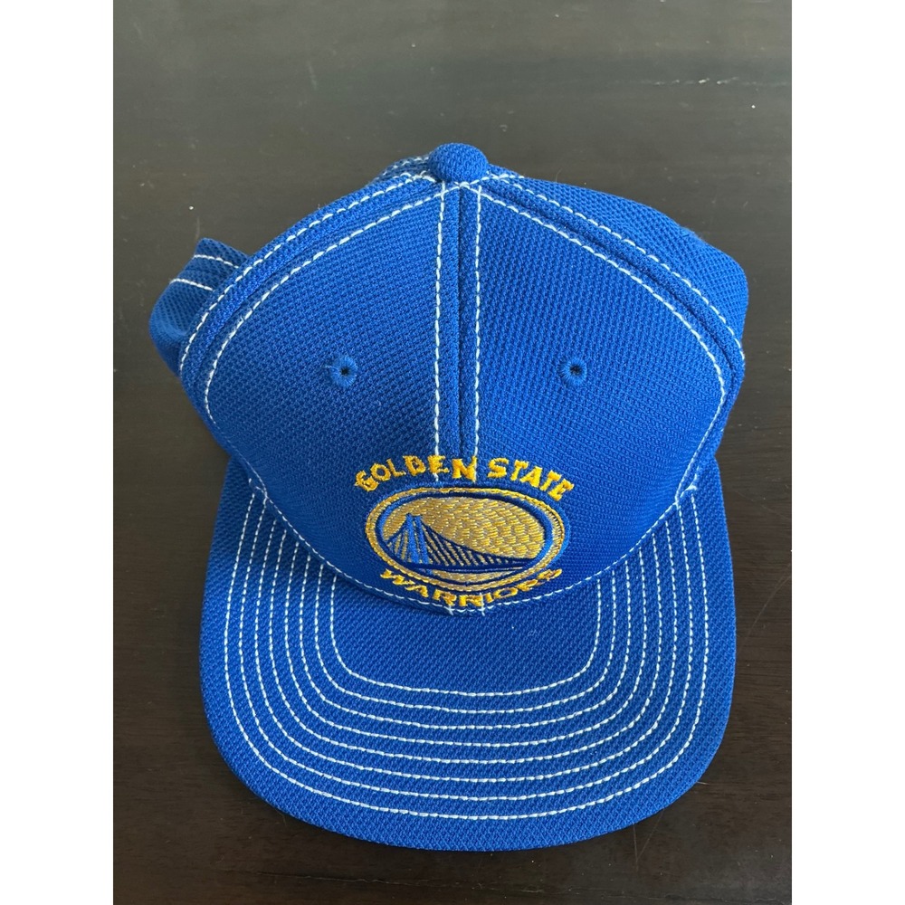 Adidas Hat Men's One Size Golden State Warriors NBA Hat Cap Blue Adjustable